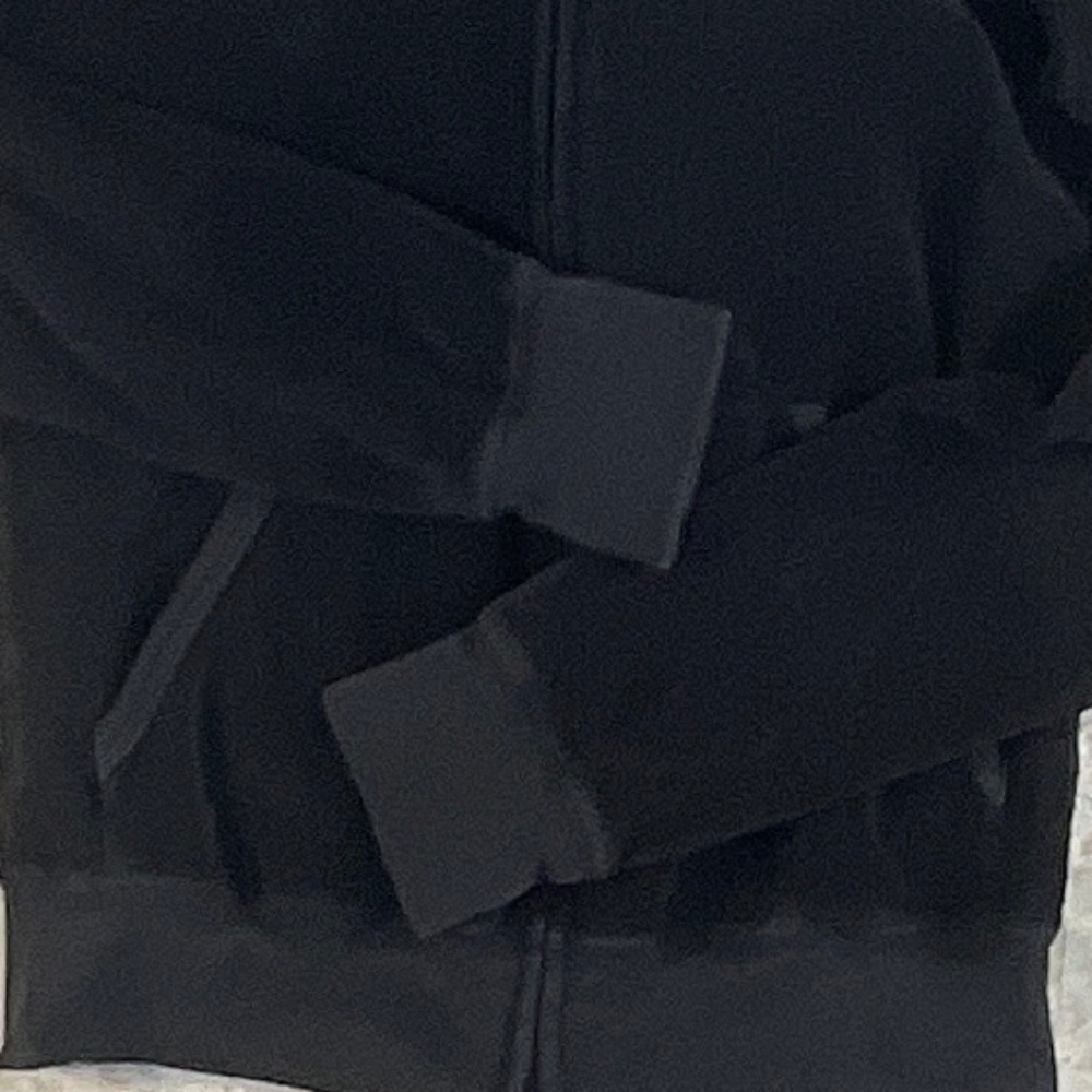 Juicy Couture Black Terry Zipped Hoodie with Pockets Size Small - Picture 10 of 10